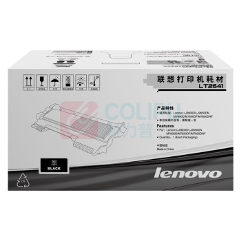 联想 LENOVO 墨粉盒 LT2641 1500页 (黑色)