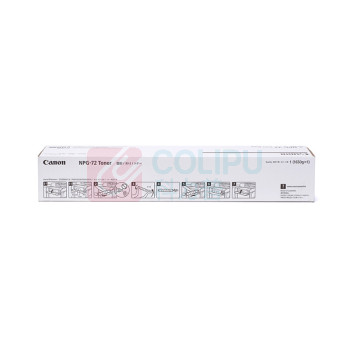 佳能 CANON NPG-72 TONER BK 原装黑色标准容量墨粉 NPG-72 TONER BK 2.1kg (黑色)