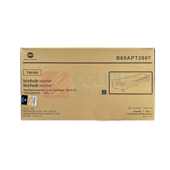 柯尼卡美能达 KONICA MINOLTA 粉盒 TNP400 标准容量 约1500页 适用bizhub 3022MF 3002MF 