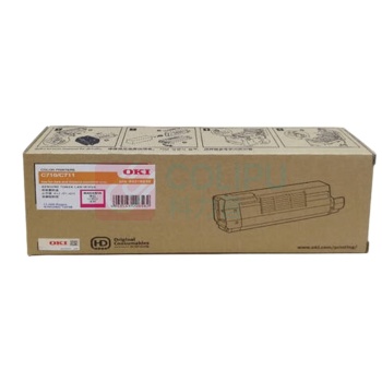 OKI 墨粉盒 C710/C711DN 大容量 (洋红) 打印量11500页 适用机型C710/C711DN