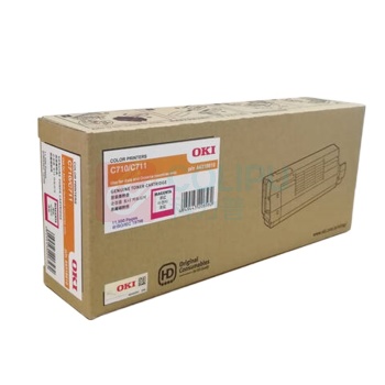 OKI 墨粉盒 C710/C711DN 大容量 (洋红) 打印量11500页 适用机型C710/C711DN