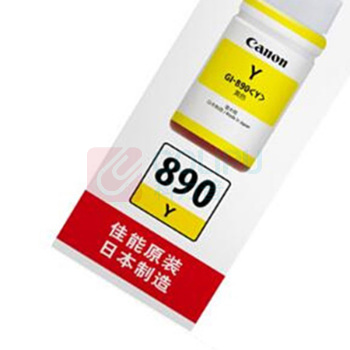 佳能 CANON 墨盒 GI-890Y 7000页 (黄色)