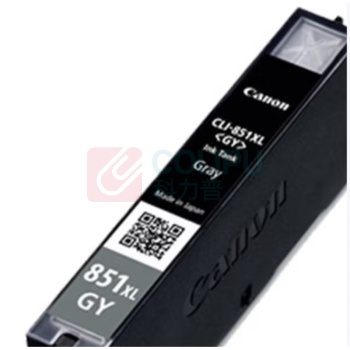 佳能 CANON 墨盒 CLI-851XL GY 大容量3350页 (灰色) 适用Ip8780/MG7580/MG7180/MG6380