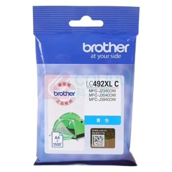 兄弟(brother) 墨盒 LC492XL 1个/个 销售单位:个 (墨盒) (计量单位:盒)