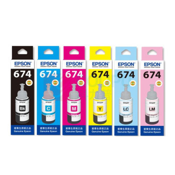 爱普生(EPSON) 墨水 T674 1套/套 销售单位:套 (墨水) (计量单位:盒)