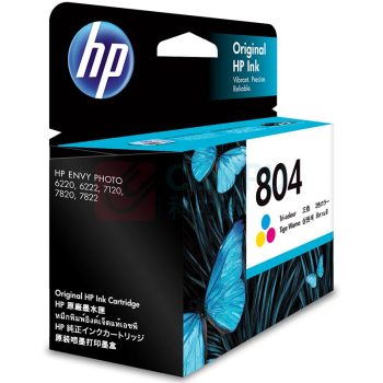 惠普(HP) 墨盒 HP 804 彩色墨盒 1个/个 销售单位:个 (墨盒) (计量单位:盒)