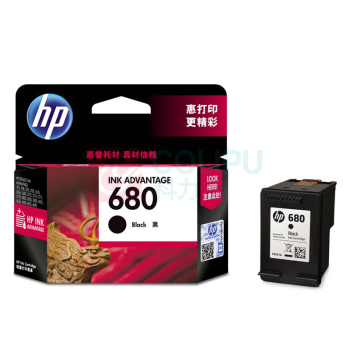 惠普(HP) 墨盒 680 1个/个 销售单位:个 (墨盒) (计量单位:盒)