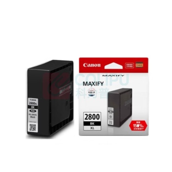 佳能(Canon) PGI-2800XL BK 加大容量 墨盒 (计价单位：盒) 黑色