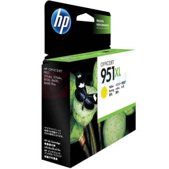 惠普 HP 大容量墨盒 CN048AA 951XL 1500页 (黄色)