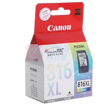 佳能 CANON 大容量墨盒 CL-816XL 打印量349页 (彩色)