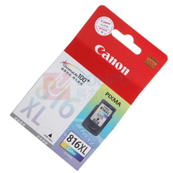 佳能 CANON 大容量墨盒 CL-816XL 打印量349页 (彩色)