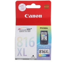 佳能 Canon 大容量墨盒 CL-816XL 打印量349页 (彩色)