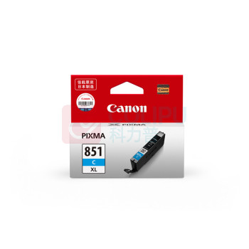 佳能 CANON 大容量墨盒 CLI-851XL C 打印量690页 (青色)