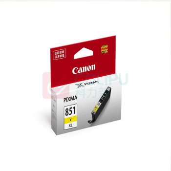佳能 CANON 大容量墨盒 CLI-851XL Y 打印量690页 (黄色)