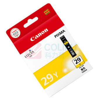 佳能 CANON 墨盒 PGI-29 Y (黄色)