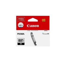 佳能 CANON 墨盒 CLI-881 BK 750页 (黑色)