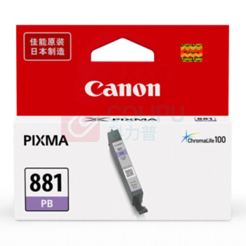 佳能 CANON 墨盒 CLI-881 PB (照片蓝色)