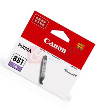 佳能 CANON 墨盒 CLI-881 PB (照片蓝色)