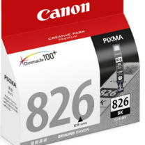 佳能 Canon 大容量黑色墨盒 CLI-826 BK  适用MX888 MX898 MG5180 MG6180 MG8180 MG8280 iX6580