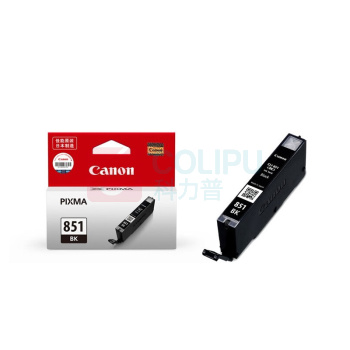 佳能 CANON 墨盒 CLI-851BK 1645页 (黑色)