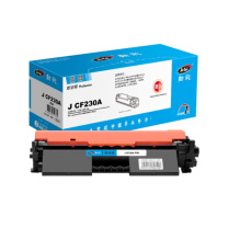 劲彩 粉盒 带芯片 J CF230A 打印量1600页 (黑色) 适用惠普 HP LaserJet MFP203/MFP M227