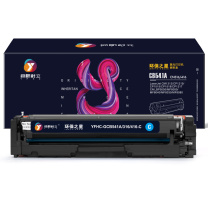 扬帆耐立 YFHC 硒鼓 CB541A 环保之星系列 带芯片 1400页适用于惠普HP CP1215 1515N 1518NI CM1312NFI (青色)