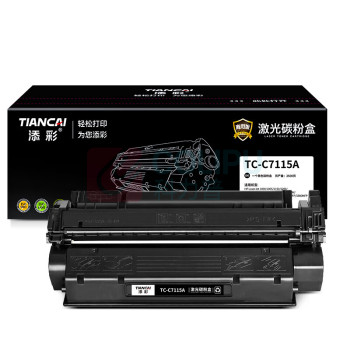 添彩 硒鼓 TC-C7115A 2500页 (黑色)