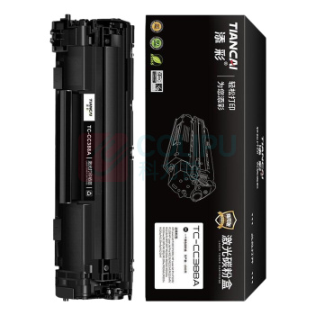 添彩 硒鼓 TC-CC388A 1500页 (黑色) 带芯片