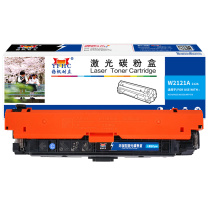扬帆耐立 YFHC 碳粉盒 W2121A 212A 商专版 带芯片 4500页 (青色) 适用于惠普HP M554/M555/M555X/MFP578