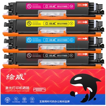 绘威 硒鼓 CE310A 5000页 (四色) 4支/套