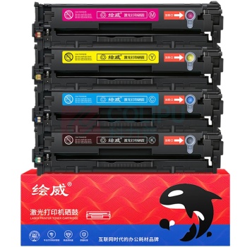 绘威 硒鼓 CRG-331 8400页 (四色) CF