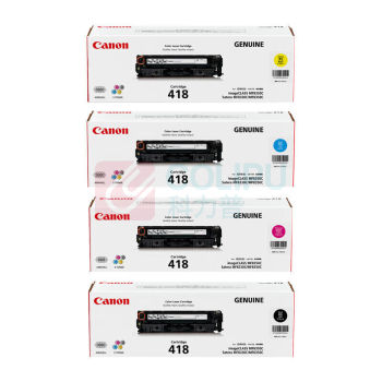 佳能 CANON 硒鼓四色一套(适用于iC MF8380Cdw/iC MF8350Cdn/iC MF8580Cdw/iC MF727Cdw) CRG-418