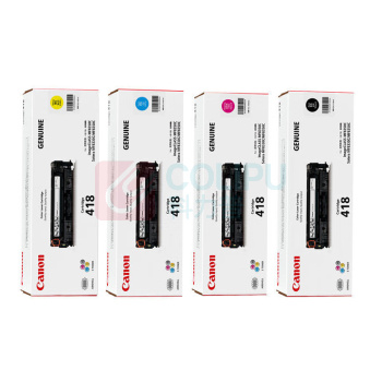 佳能 CANON 硒鼓四色一套(适用于iC MF8380Cdw/iC MF8350Cdn/iC MF8580Cdw/iC MF727Cdw) CRG-418