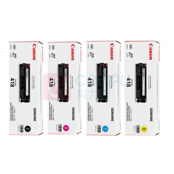 佳能 CANON 硒鼓四色一套(适用于iC MF8380Cdw/iC MF8350Cdn/iC MF8580Cdw/iC MF727Cdw) CRG-418