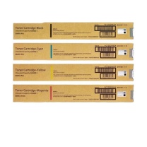 富士胶片 FUJI FILM 四色粉盒套装 CT202952+CT202953+CT202954+CT202955 黑黄青红 四色套装 适用于富士施乐sc2022 1 套 打印机耗材