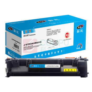 劲彩 硒鼓 J Q7553A/CRG315 3000页 (黑色) 适用HP LaserJet 2010/2015/2014/M2727nf MFP/1160/1320/1320N/3390/3392/Canon LBP 3310/3370/3300/3360