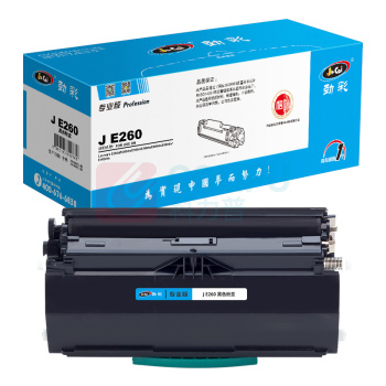 劲彩 粉盒 J E260 3500页 (黑色) 适用Lexmark E260d/E260dn/E360d/E360dn/E460dn/E460dw/E462dtn