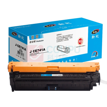 劲彩 硒鼓 J CE741A 7300页 (蓝色) 适用HP LaserJet CP5225