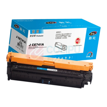 劲彩 硒鼓 J CE741A 7300页 (蓝色) 适用HP LaserJet CP5225