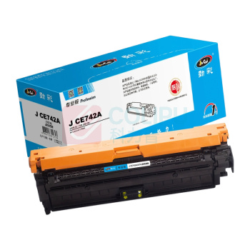 劲彩 硒鼓 J CE742A 7300页 (黄色) 适用HP LaserJet CP5225