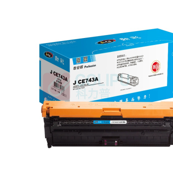 劲彩 硒鼓 J CE743A 7300页 (红色) 适用HP LaserJet CP5225