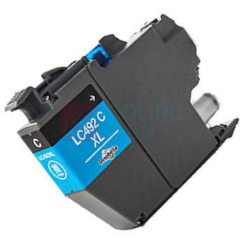 绘威 墨盒 LC492XL 1500页 (青色) 适用兄弟MFCJ2340DW MFCJ3540DW MFCJ3940DW brother打印机墨盒