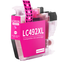 绘威 墨盒 LC492XL 1500页 (红色) 适用兄弟MFCJ2340DW MFCJ3540DW MFCJ3940DW brother打印机墨盒