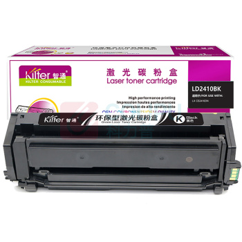 智通 KILter 智通(ZT) LD2410BK 标准版 打印量2000页 适用机型联想Lenovo CS2410DN 硒鼓 1.00 只/个 (计价单位:个) 黑色 LD2410BK
