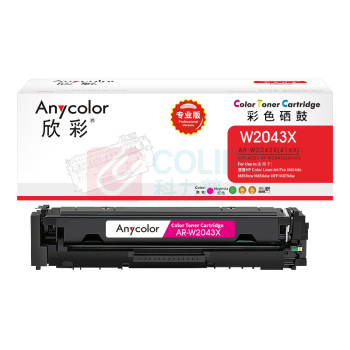 欣彩 anycolor 硒鼓 AR-W2043X 6000页 (红色) 专业版适用惠普M454dn M454nw M479dw M479fnw fdw fdn