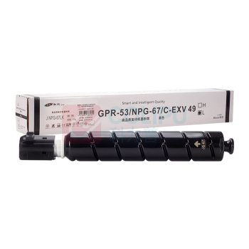 劲彩 粉盒 J NPG-67LK 5000页 (黑色) 专业版 鼓粉分离