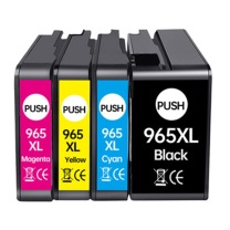 绘威 墨粉 965XL 四色套装 适用hp惠普9020 9010 9019打印机墨粉officejet pro 9012 9016 9026 9028 9018墨粉 9000页