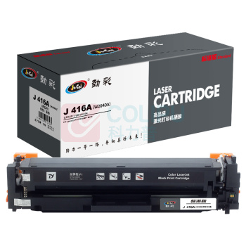 劲彩 JCAI 硒鼓 J 416A(W2040A) 2400页 (黑色) 标准版 鼓粉一体