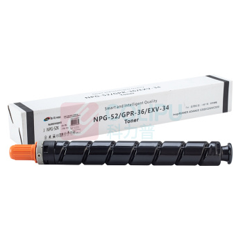 劲彩 JCAI 粉盒 J NPG-52K 19000页 (黑色) 标准版 鼓粉分离