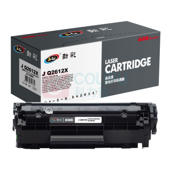 劲彩 JCAI 硒鼓 J Q2612X/FX-9/FX-10/CRG303 3000页 (黑色) 标准版 鼓粉一体
